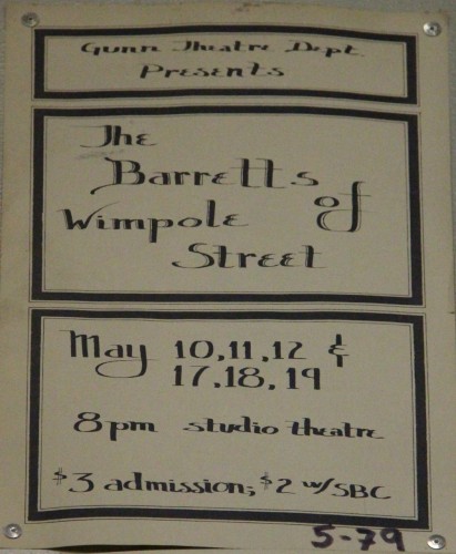 Poster for The Barretts of Wimpole Street 1979