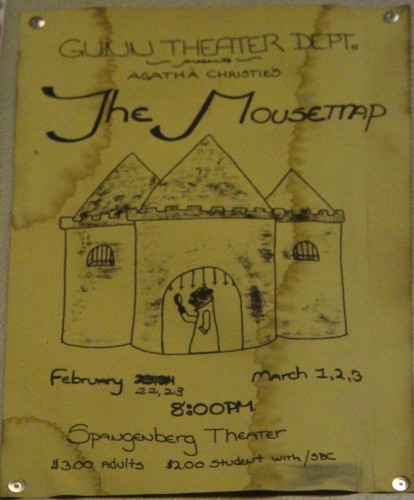 1979 Mousetrap Poster
